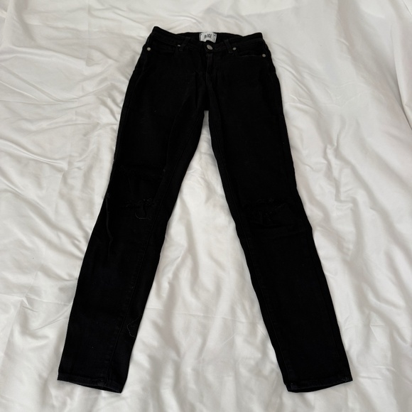 paige slim jeans  size 25   details:  -good condition  -mid rise - Picture 1 of 4